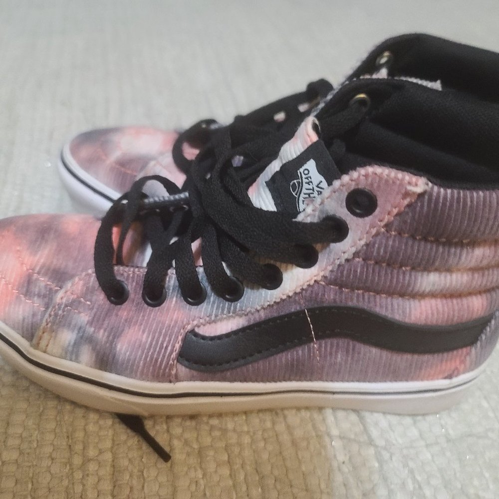 Vans tie dye high tops